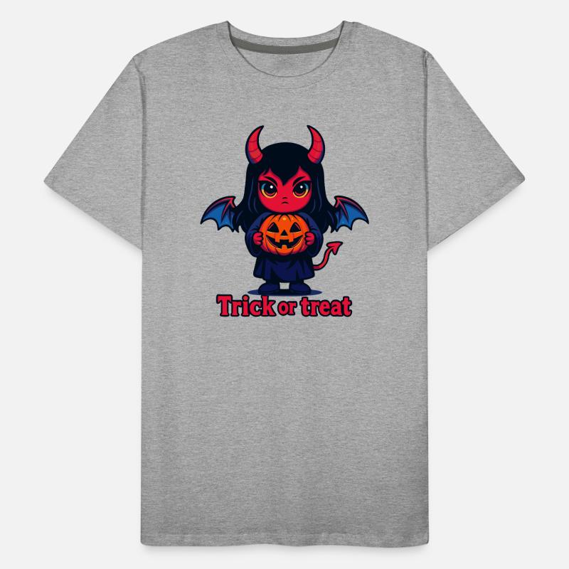 Süßes oder Saures – Süßer Teufel Männer Premium Bio T-Shirt