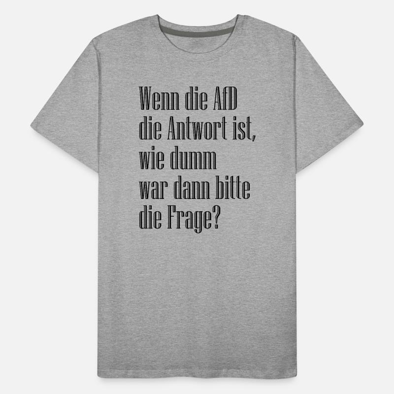 Question Men's Premium Organic T-Shirt