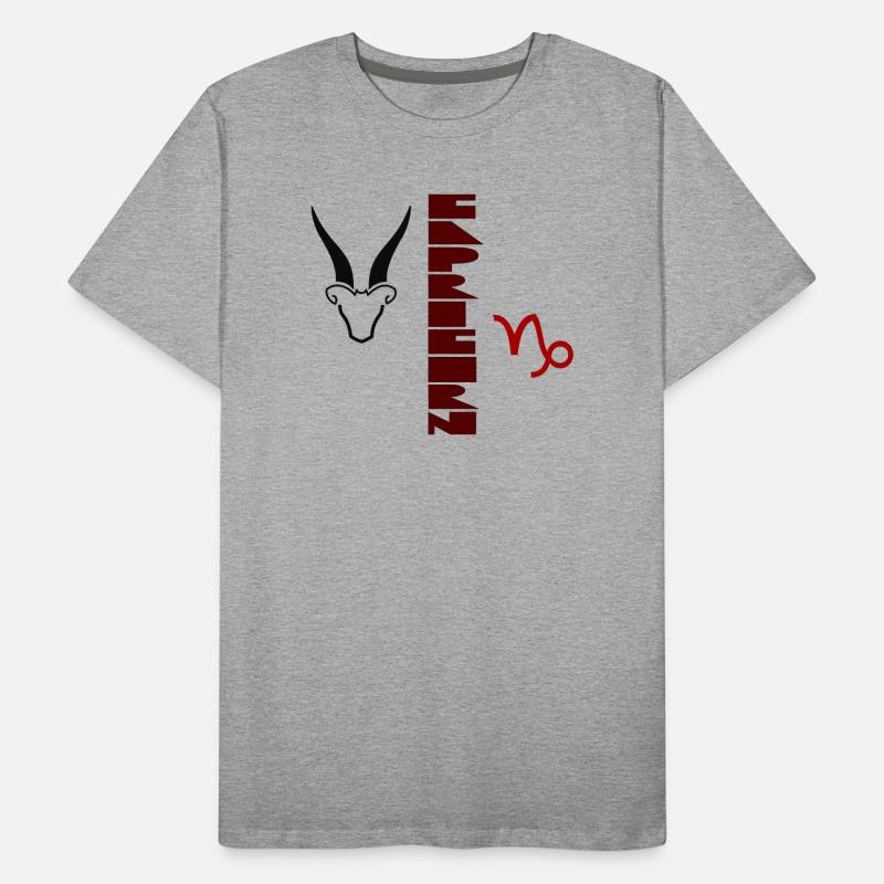 Steinbock-Design von Cean Männer Premium Bio T-Shirt