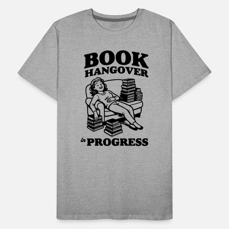Livre Hangover in Progress T-shirt bio Premium Homme