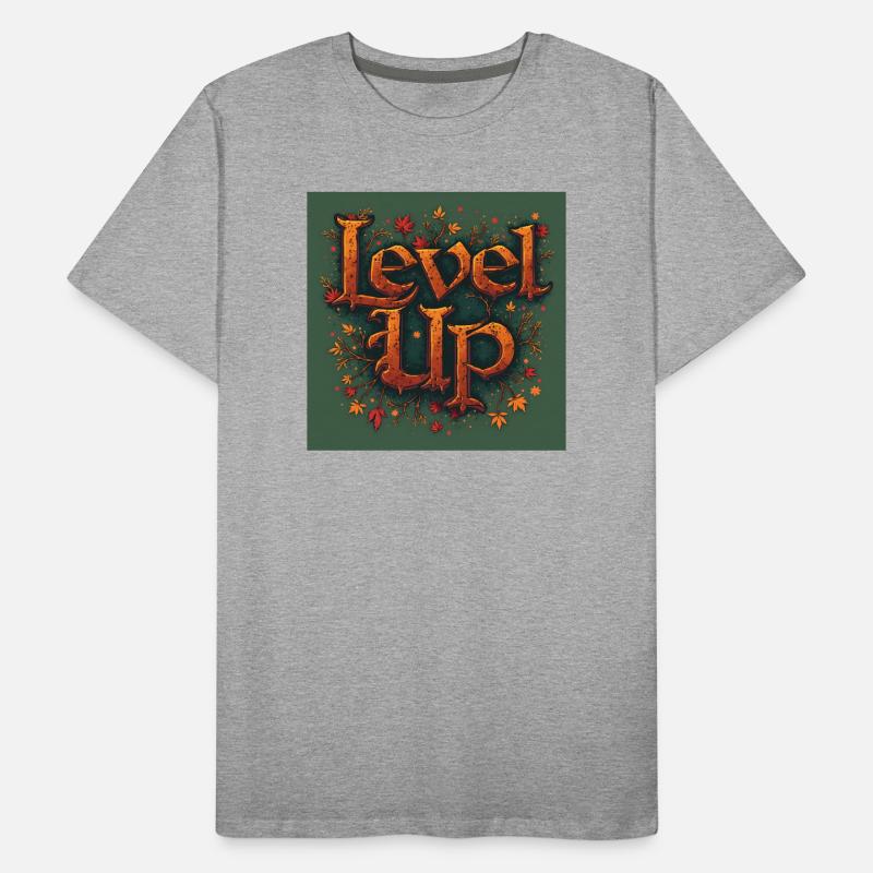 Level Up Men's Premium Organic T-Shirt