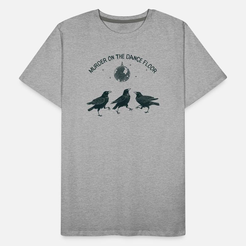 Murder on the Dance Floor Crows Men's Premium Organic T-Shirt
