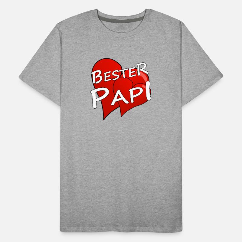 BESTER PAPI Männer Premium Bio T-Shirt