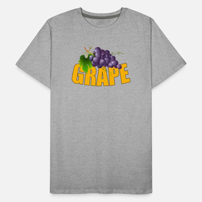 GRAPE Männer Premium Bio T-Shirt