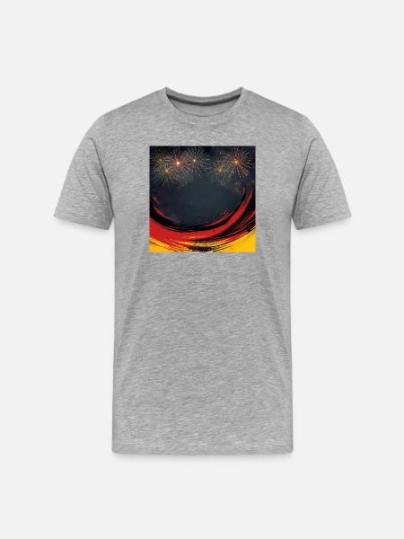 Unity Day Celebration - Men's Premium Organic T-Shirt - heather grey