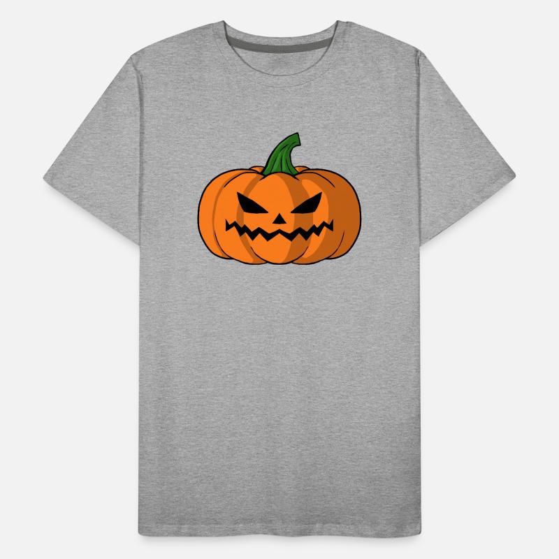 Bold Jack O Laterne Kürbis Männer Premium Bio T-Shirt