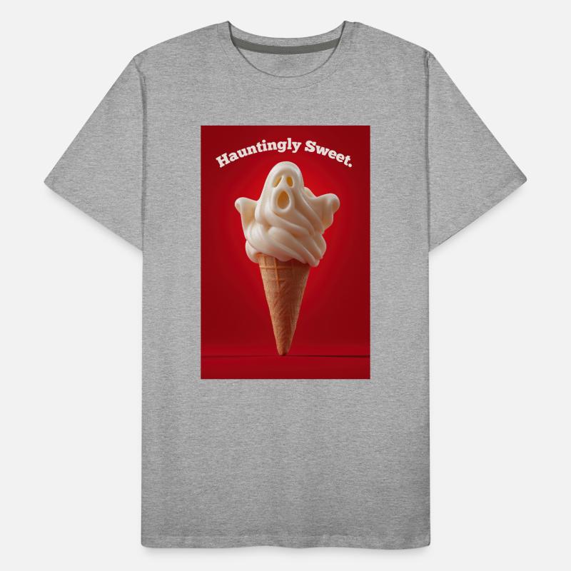 Gespenstisch süßes Geister-Eis Männer Premium Bio T-Shirt