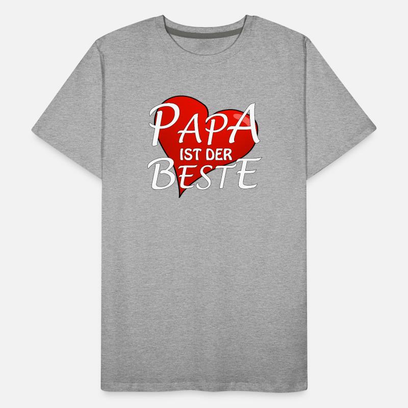 PAPA EST LE MEILLEUR T-shirt bio Premium Homme