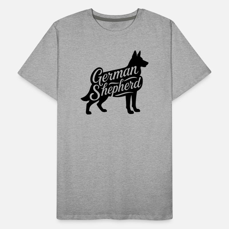 German Shepherd German Shepherd German shepherd Men's Premium Organic T-Shirt