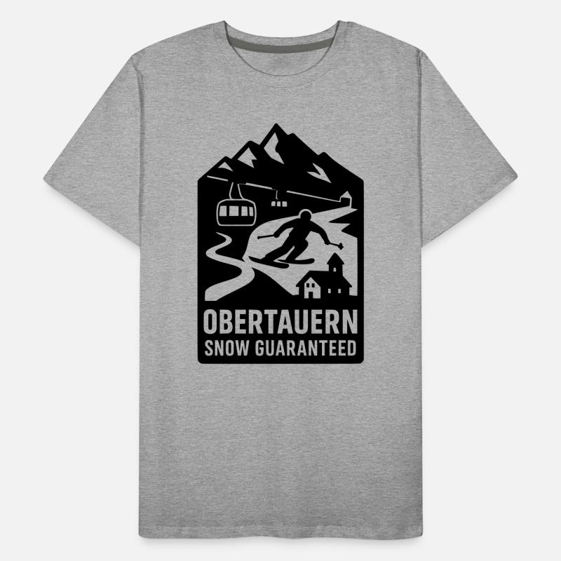 Station de ski d’Obertauern T-shirt bio Premium Homme