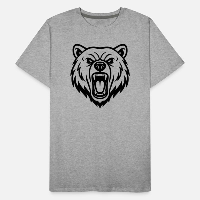 Bear Men's Premium Organic T-Shirt