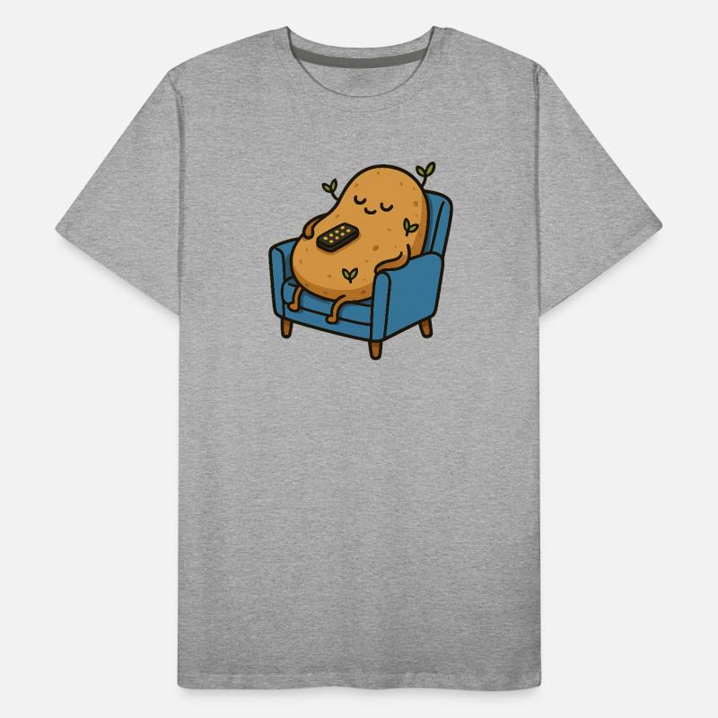 Tubercule de canapé certifié T-shirt bio Premium Homme