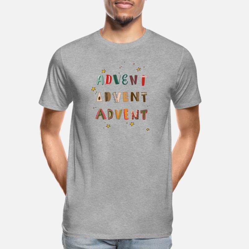 Advent Advent Männer Premium Bio T-Shirt