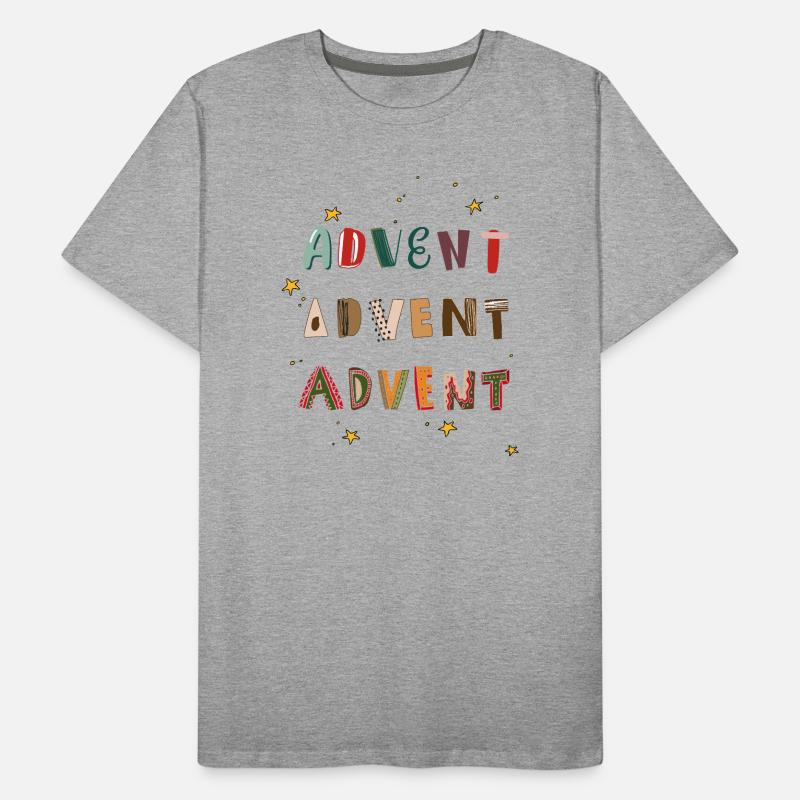Advent Advent Männer Premium Bio T-Shirt