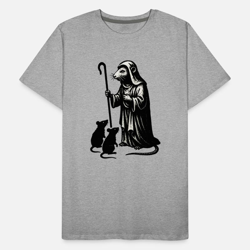 Pestdoktor und Mäuse Männer Premium Bio T-Shirt