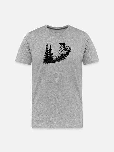 VTT VTT - T-shirt bio Premium Homme - gris chiné