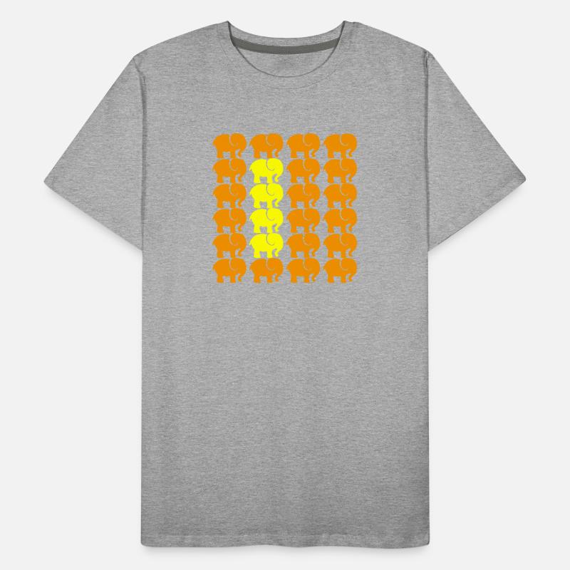ELEFANT Männer Premium Bio T-Shirt