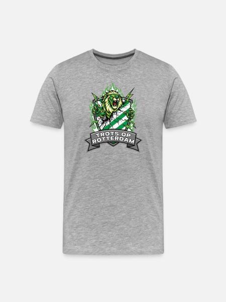 Fier de Rotterdam - T-shirt bio Premium Homme - gris chiné