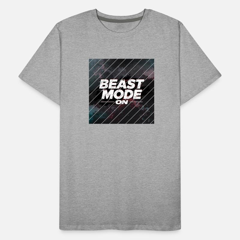 Beast Mod... Eins Männer Premium Bio T-Shirt