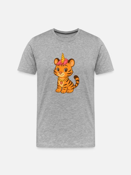 3fb915ee-0d84-48d6-9a40-e3549cd1dbd6 - Men's Premium Organic T-Shirt - heather grey