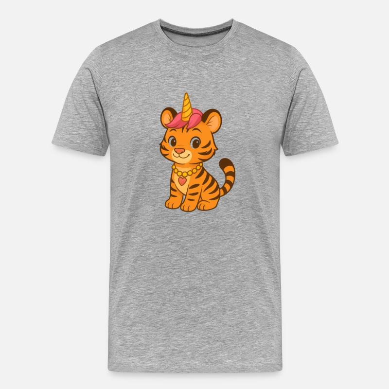 3fb915ee-0d84-48d6-9a40-e3549cd1dbd6 - T-shirt bio Premium Homme - gris chiné