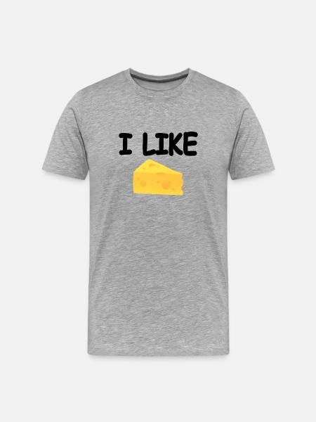 Fromage - T-shirt bio Premium Homme - gris chiné