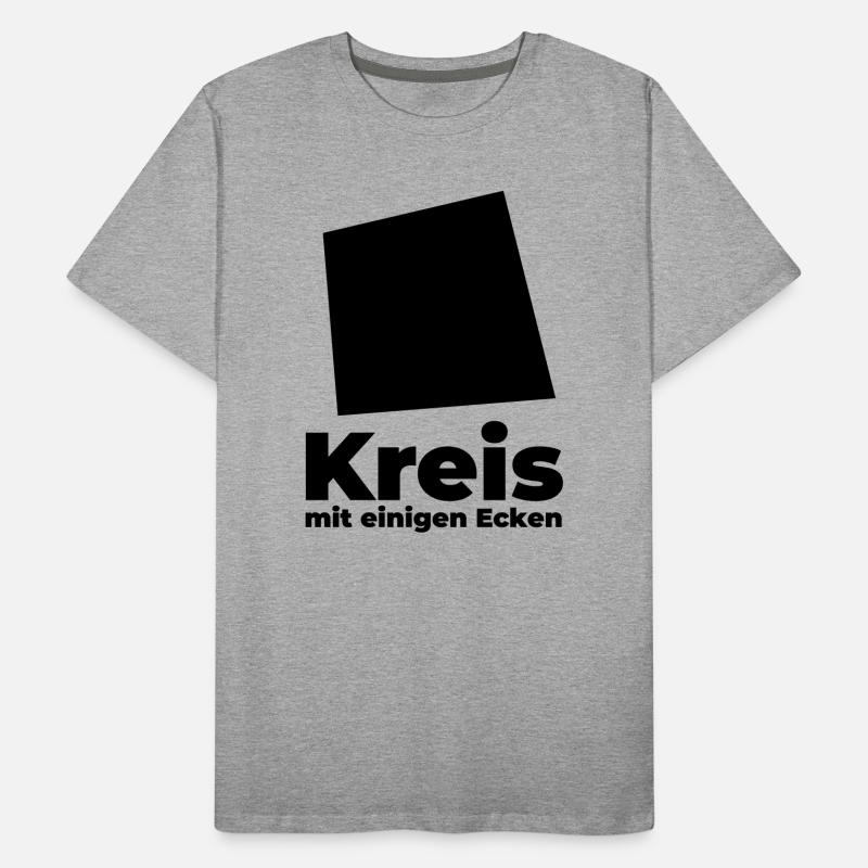 Kreis mit einigen Ecken Männer Premium Bio T-Shirt