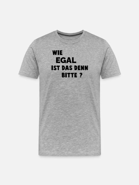 How does it matter - Men's Premium Organic T-Shirt - heather grey