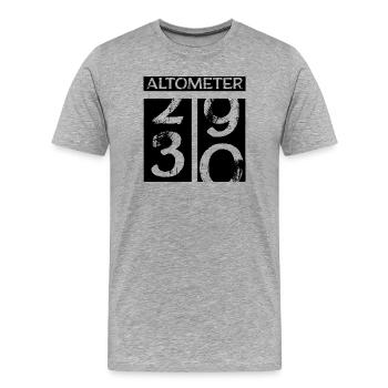 30. Geburtstag 30er dreißig jahre geschenk - Männer Premium Bio T-Shirt - Grau meliert - Vorne - Damien (186cm)