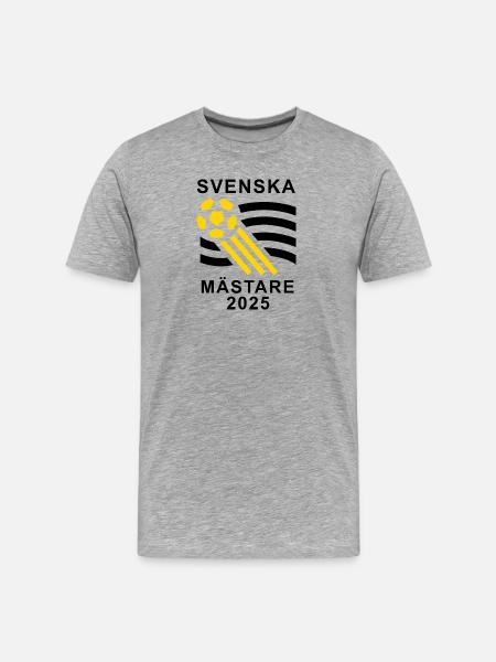 Swedish Champions 2025 - Men's Premium Organic T-Shirt - heather grey