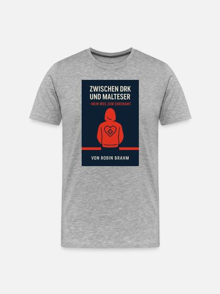 Ehrenamt Lebt - Männer Premium Bio T-Shirt - Grau meliert