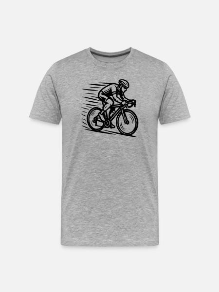 Coureur - T-shirt bio Premium Homme - gris chiné