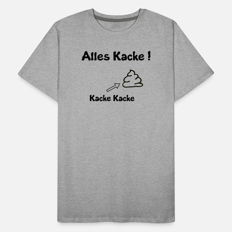 Kacke Männer Premium Bio T-Shirt