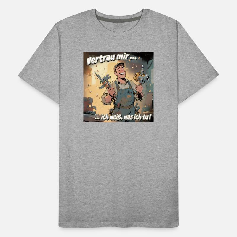Trust me, I know what I'm doing! Men's Premium Organic T-Shirt