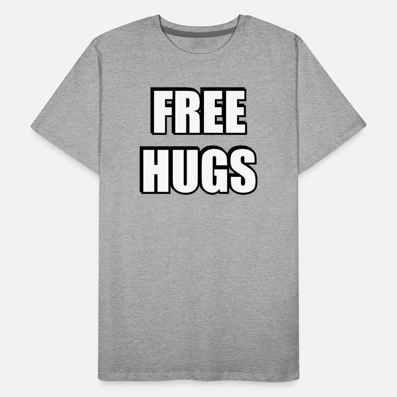 Épinglés gratuits Typographie audacieuse T-shirt bio Premium Homme