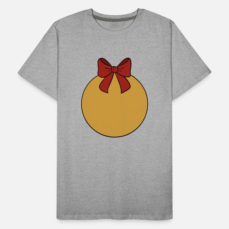 Weihnachtskugel  Männer Premium Bio T-Shirt