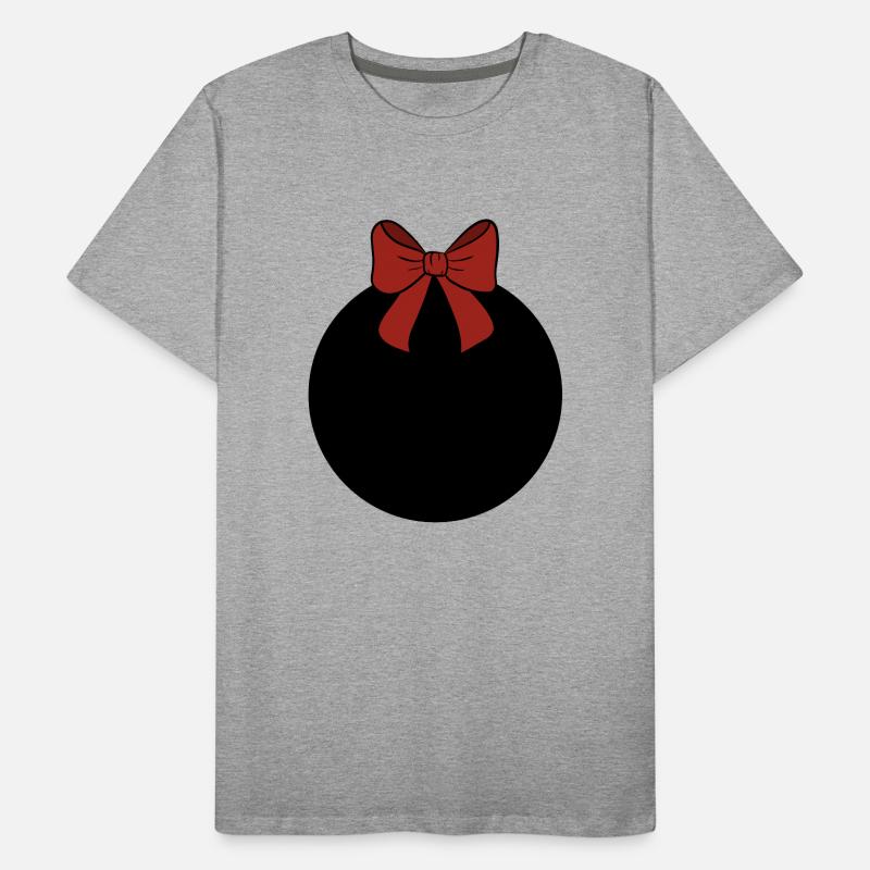 Weihnachtskugel  Männer Premium Bio T-Shirt