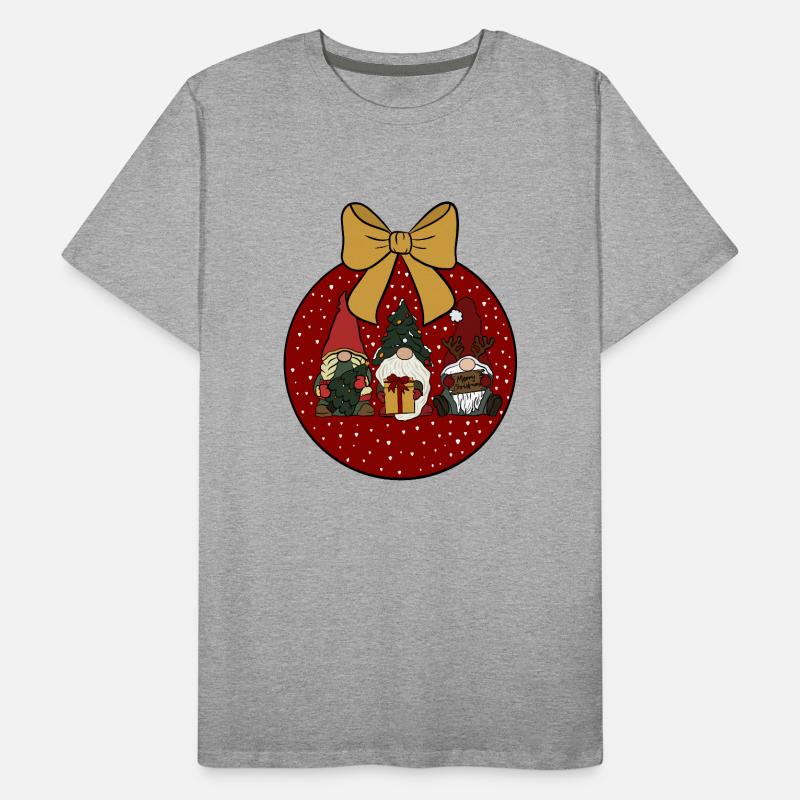 Weihnachtskugel  Männer Premium Bio T-Shirt