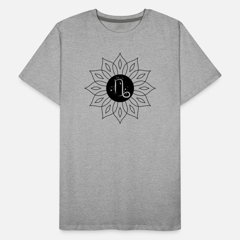Steinbock Kosmisches Sternbild Mond und Sterne Männer Premium Bio T-Shirt