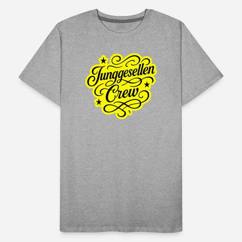 Bachelor Crew Men's Premium Organic T-Shirt
