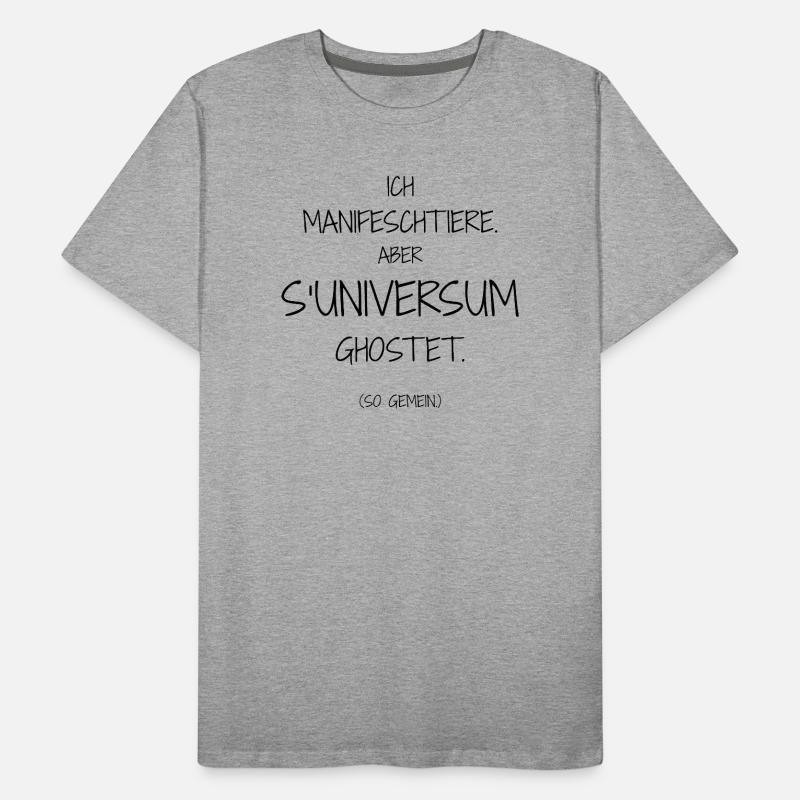 Cooler Statement-Spruch Alltag I Ch-dütsch Männer Premium Bio T-Shirt