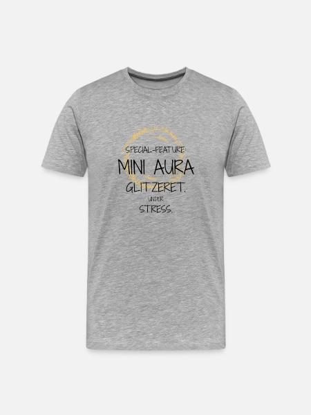 Statement design – irony meets everyday life - Men's Premium Organic T-Shirt - heather grey