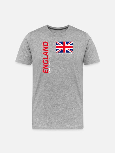 Liverpool - T-shirt bio Premium Homme - gris chiné