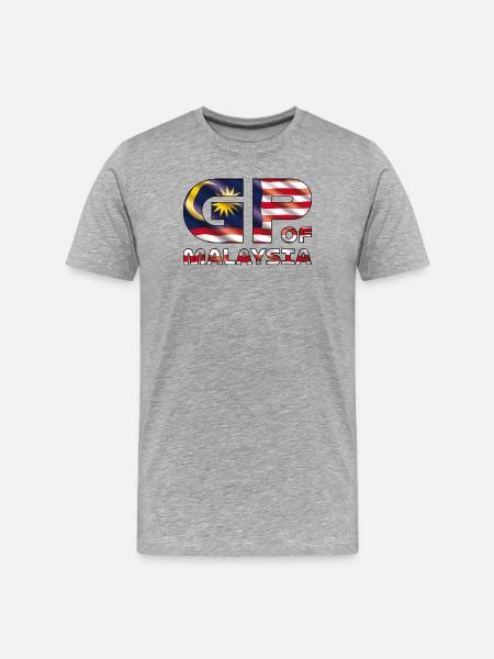 malaysia_gp - T-shirt bio Premium Homme - gris chiné