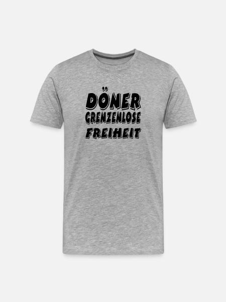 Kebab - T-shirt bio Premium Homme - gris chiné