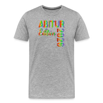 RAINBOW HIGH SCHOOL GRADUATION 2026 - Men's Premium Organic T-Shirt - heather grey - Front - Damien (186cm)