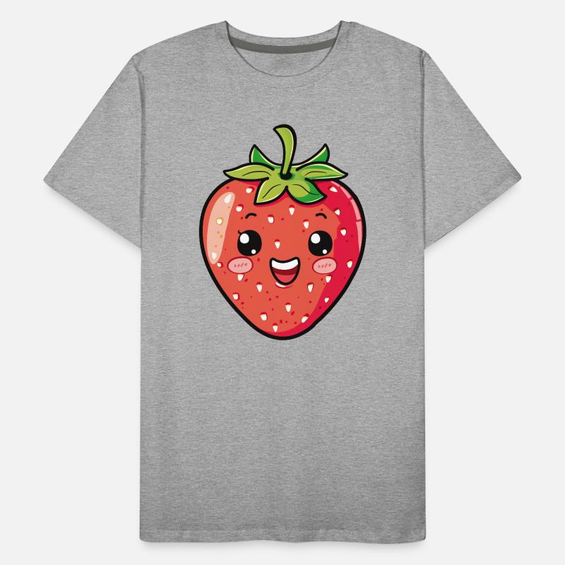 Fraise T-shirt bio Premium Homme