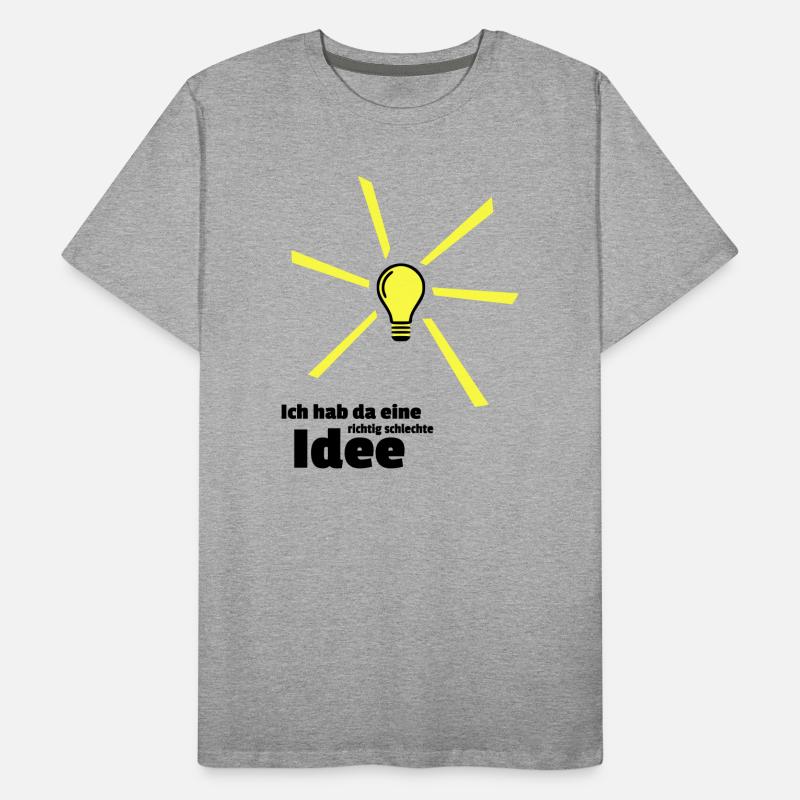 Mauvaise idée T-shirt bio Premium Homme