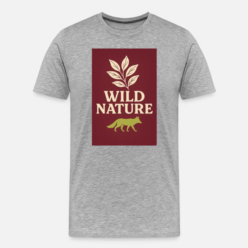 903E7BB2-E856-41AA-A23F-B3E2B4698455 - T-shirt bio Premium Homme - gris chiné