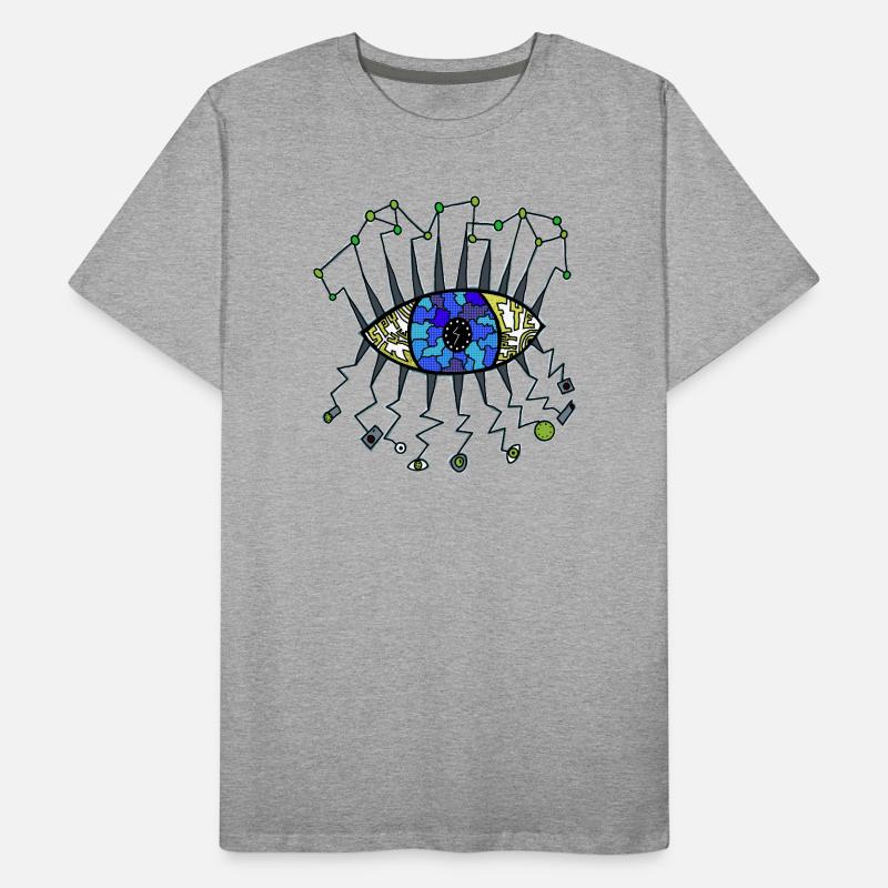 Œil espion T-shirt bio Premium Homme